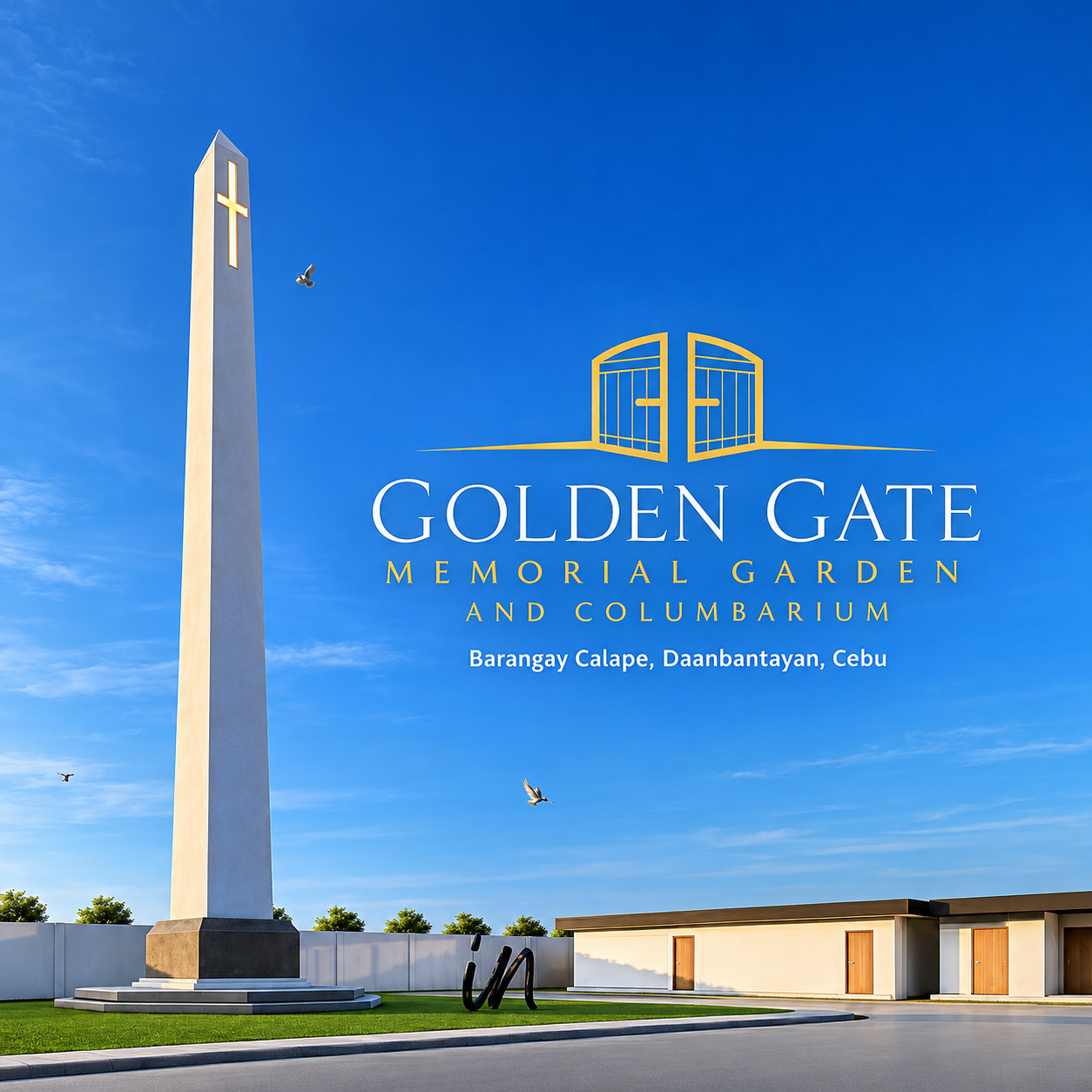 Golden Gate Memorial Garden entrance and grounds